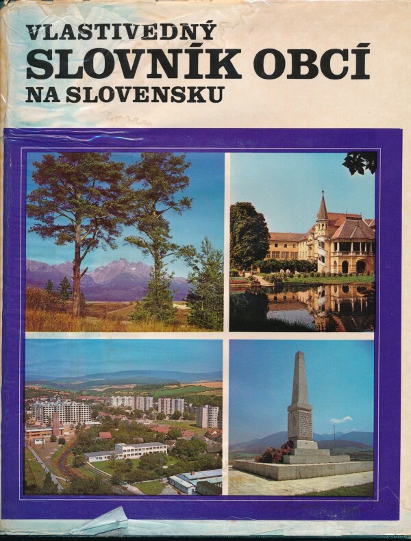 VLASTIVEDNÝ SLOVNÍK OBCÍ NA SLOVENSKU 1-3