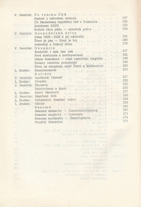 Ladislav Zrubec, Viliam Nemček: ŠURANY