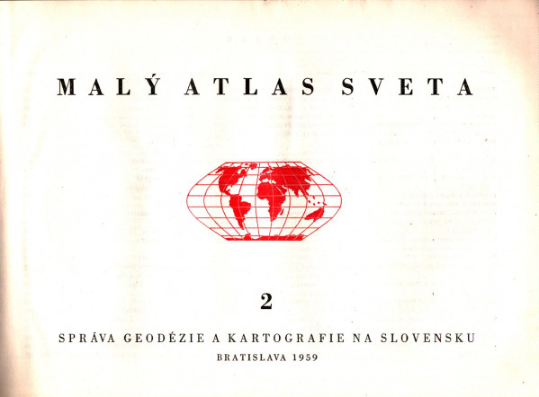 MALÝ ATLAS SVETA 1+2