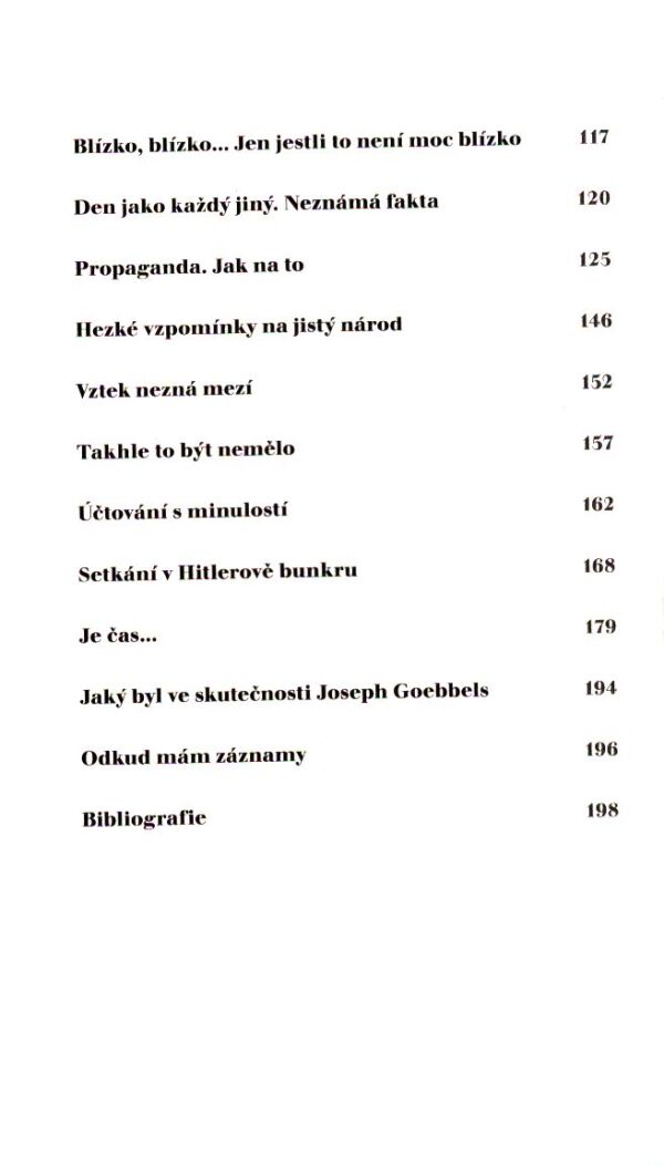 Christopher Macht: GOEBBELSOVA ZPOVĚĎ