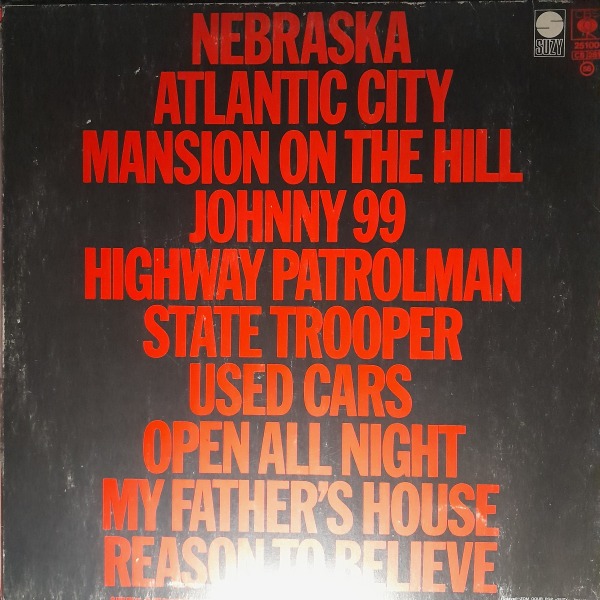 Bruce Springsteen: NEBRASKA - LP