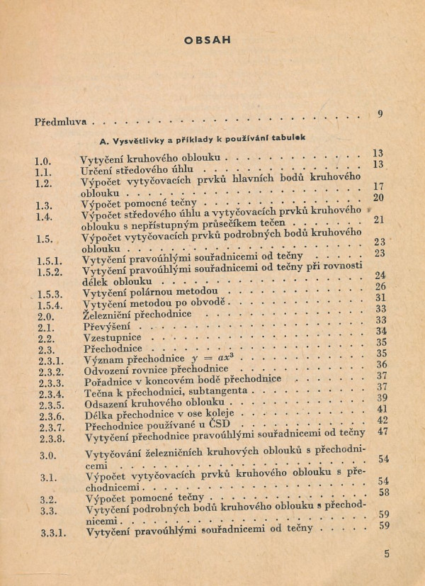 Ferdinand Klimeš, František Loskot: Vytyčovací tabulky pro šedesátinné dělení kruhu