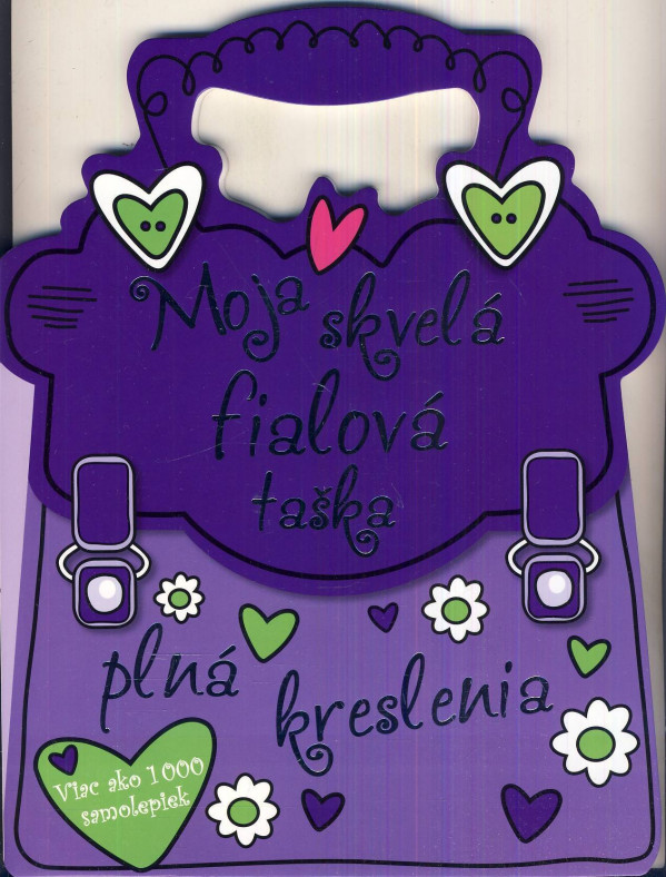 MOJA SKVELÁ FIALOVÁ TAŠKA PLNÁ KRESLENIA