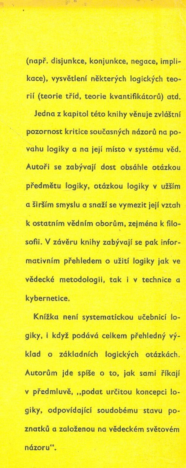 Karel Berka, Miroslav Mleziva: CO JE LOGIKA