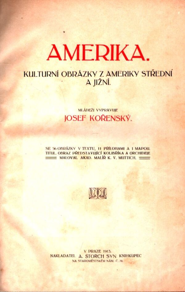 Josef Kořenský: AMERIKA