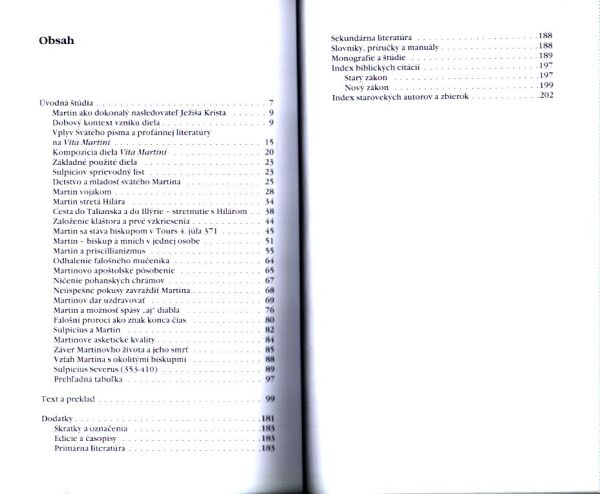 Sulpicius Severus: ŽIVOT SVÄTÉHO MARTINA Z TOURS