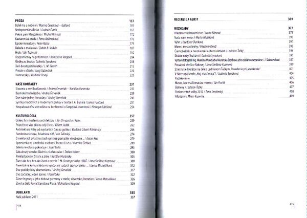 ALMANACH NITRA 2011