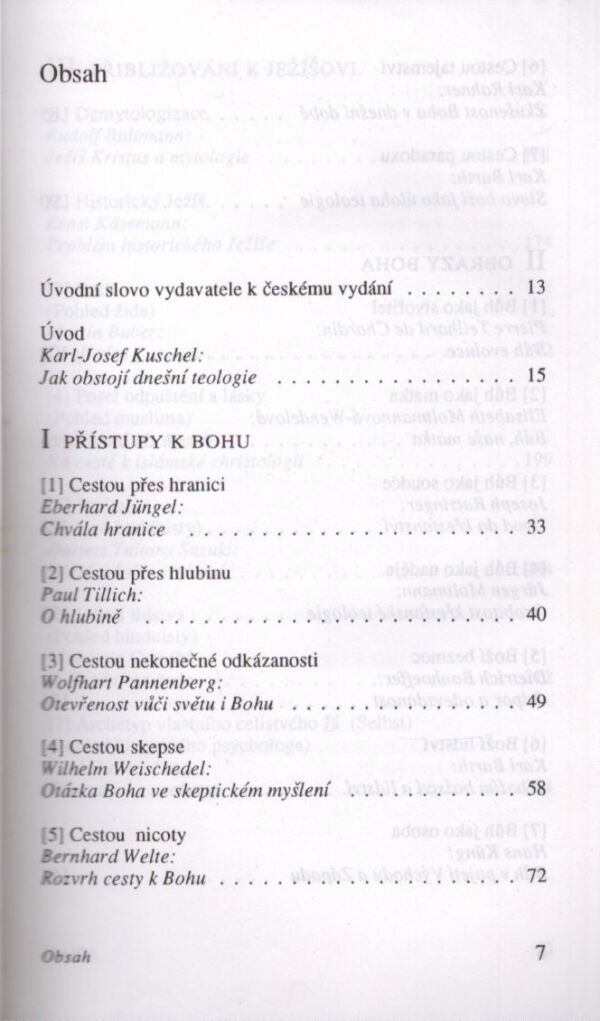 Karl-Josef Kuschel: TEOLOGIE 20. STOLETÍ