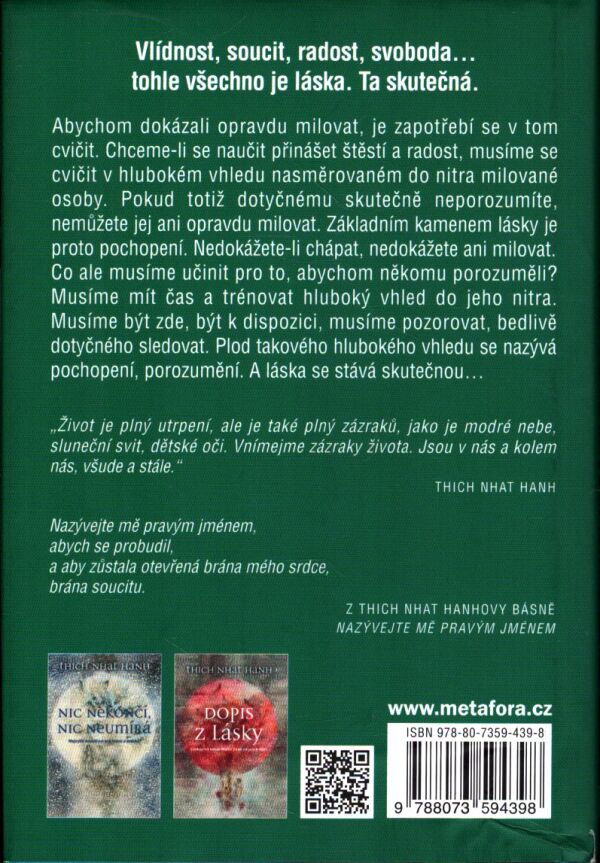 Thich Nhat Hanh: SKUTEČNÁ LÁSKA