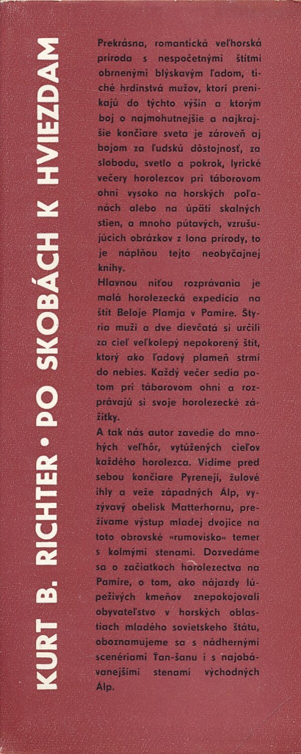 Kurt B. Richter: PO SKOBÁCH K HVIEZDAM