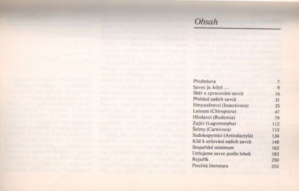 Miloš Anděra, Ivan Horáček: POZNÁVÁME NAŠE SAVCE