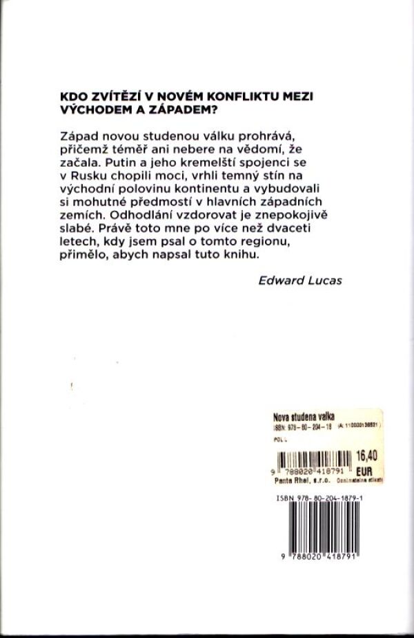 Edward Lucas: NOVÁ STUDENÁ VÁLKA