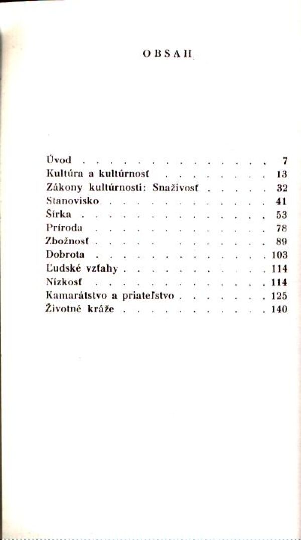 Ladislav Hanus: ROZPRAVA O KULTÚRNOSTI