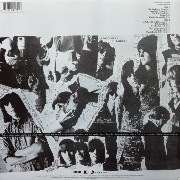 Jefferson Airplane: SURREALISTIC PILLOW - LP