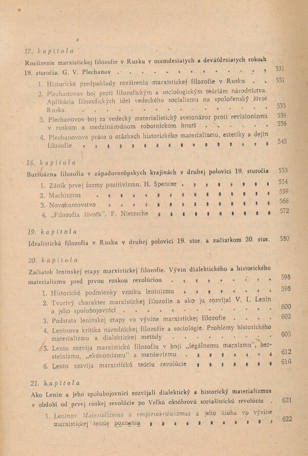 STRUČNÉ DEJINY FILOZOFIE