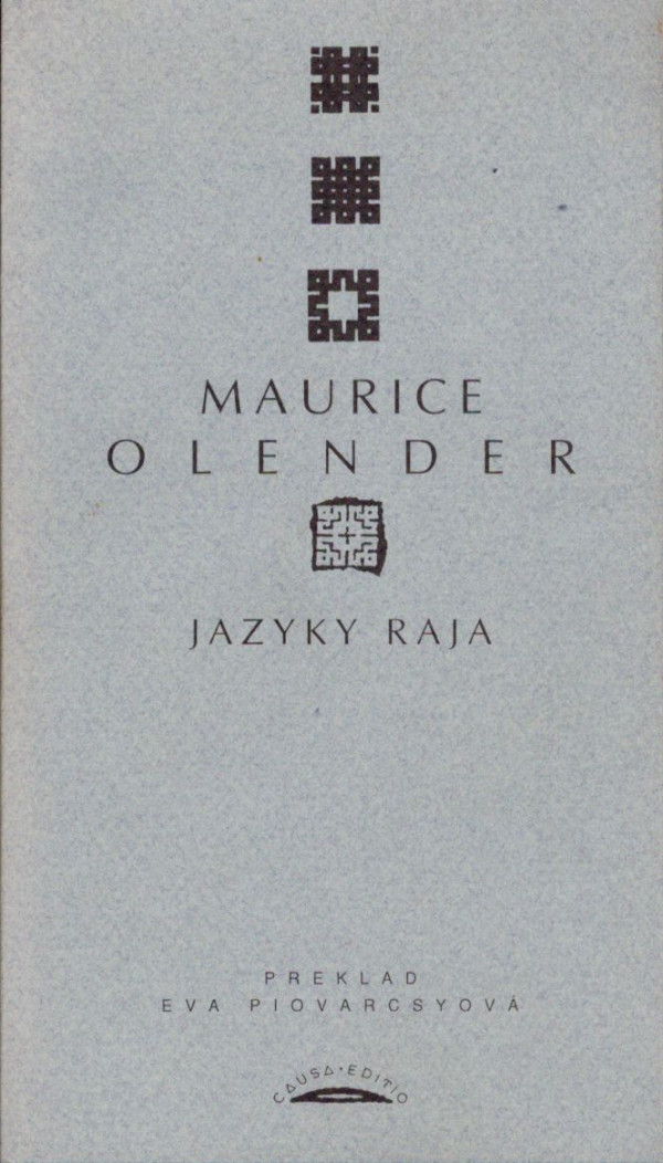 Maurice Olender: JAZYKY RAJA