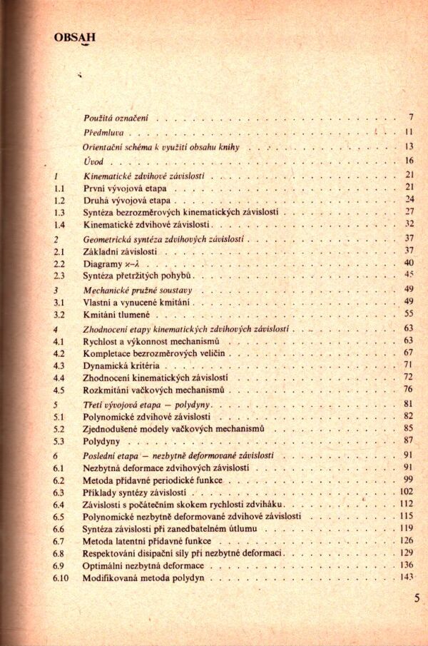 K. Petrů: ZDVIHOVÉ ZÁVISLOSTI VAČKOVÝCH MECHANISMŮ
