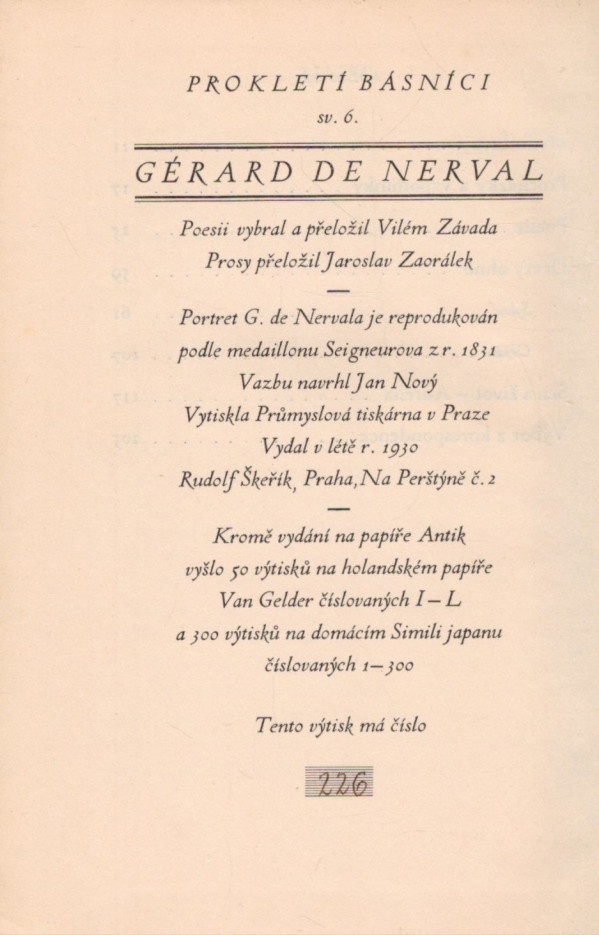 Gérard de Nerval: GÉRARD DE NERVAL I.