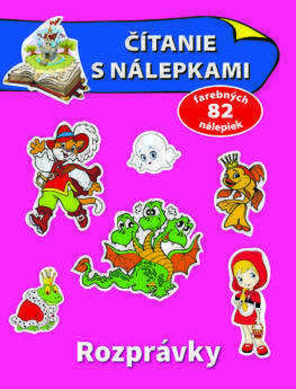 ČÍTANIE S NÁLEPKAMI - ROZPRÁVKY
