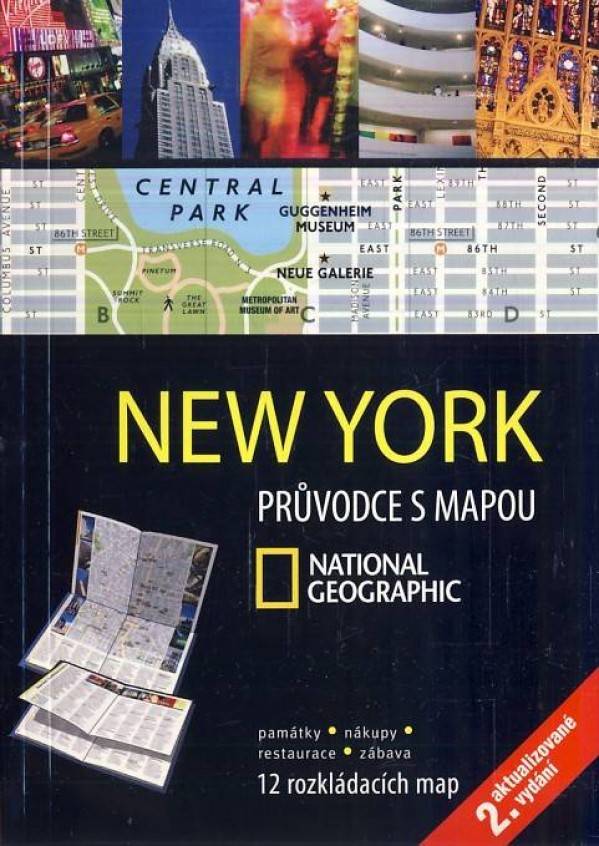 NEW YORK - PRŮVODCE S MAPOU NATIONAL GEOGRAPHIC