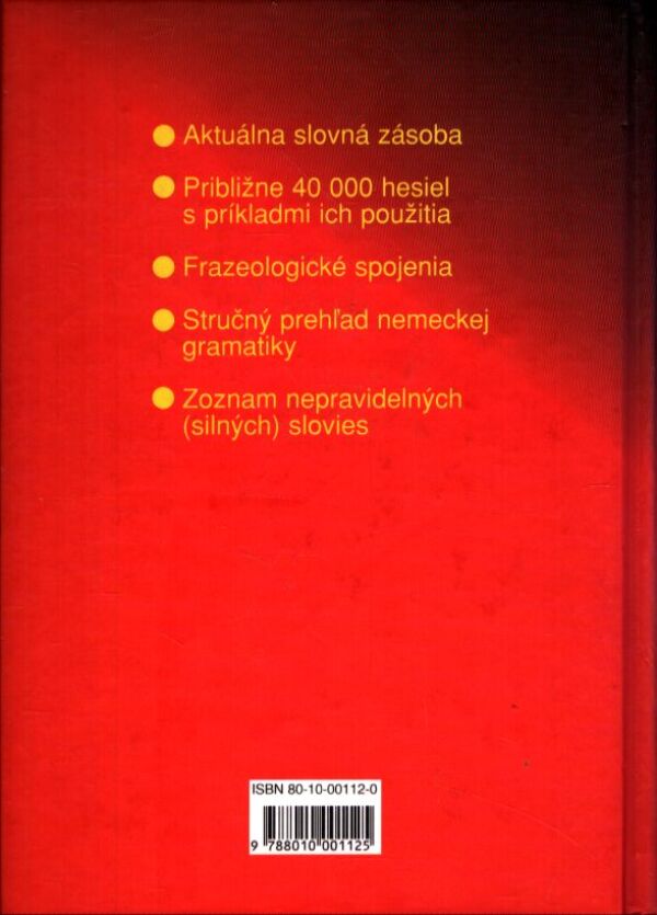 E. Kovácsová, kol: NEMECKO-SLOVENSKÝ SLOVENSKO-NEMECKÝ SLOVNÍK