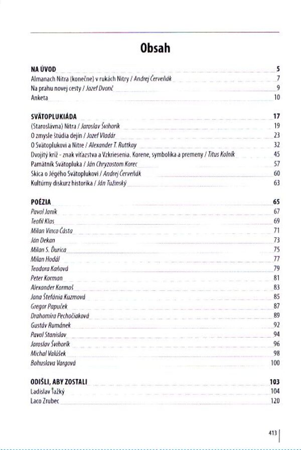 ALMANACH NITRA 2011
