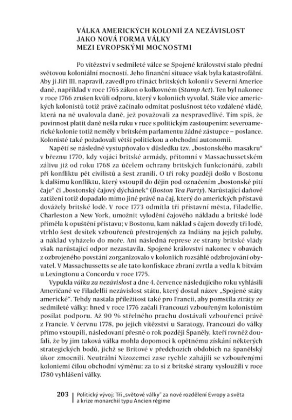 Daniela Tinková: DĚJINY EVROPY 7: EVROPA 18. STOLETÍ