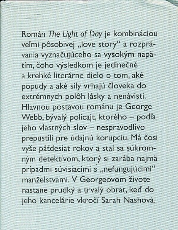 Graham Swift: DENNÉ SVETLO