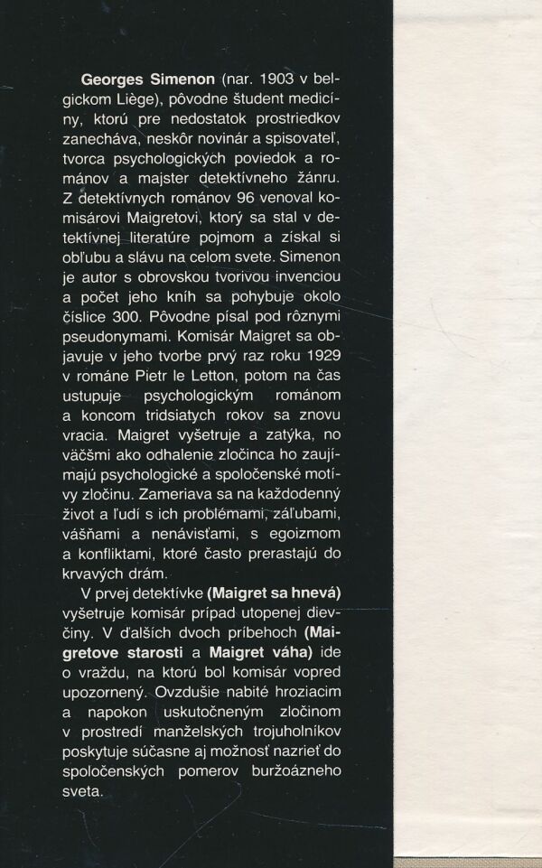 Georges Simenon: 3 x Maigret