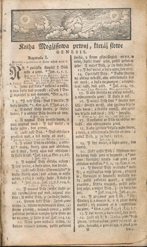 BIBLIA SACRA TO GEST BIBLJ SWATÁ ANEB WSSECKA SWATÁ PISMA STARÉHO I NOWÉHO ZÁKONA