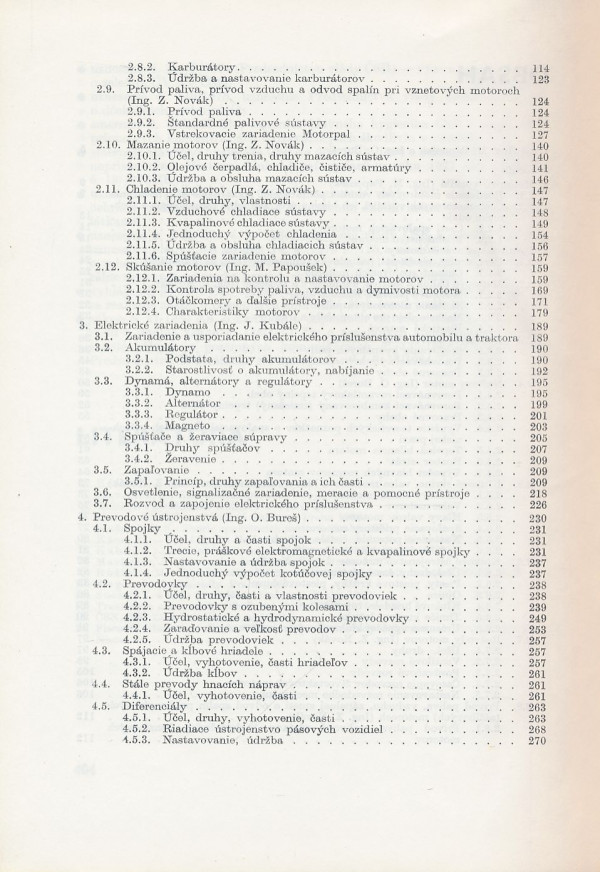 O. Bureš a kol.: Traktory a automobily