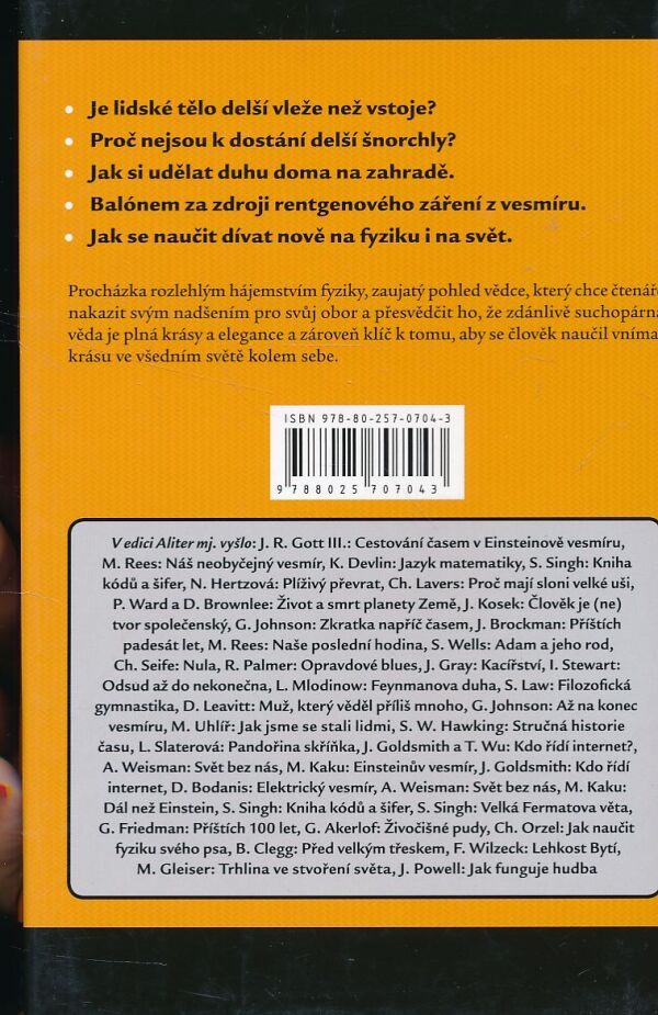 Walter Lewin, Warren Goldstein: Z LÁSKY K FYZICE