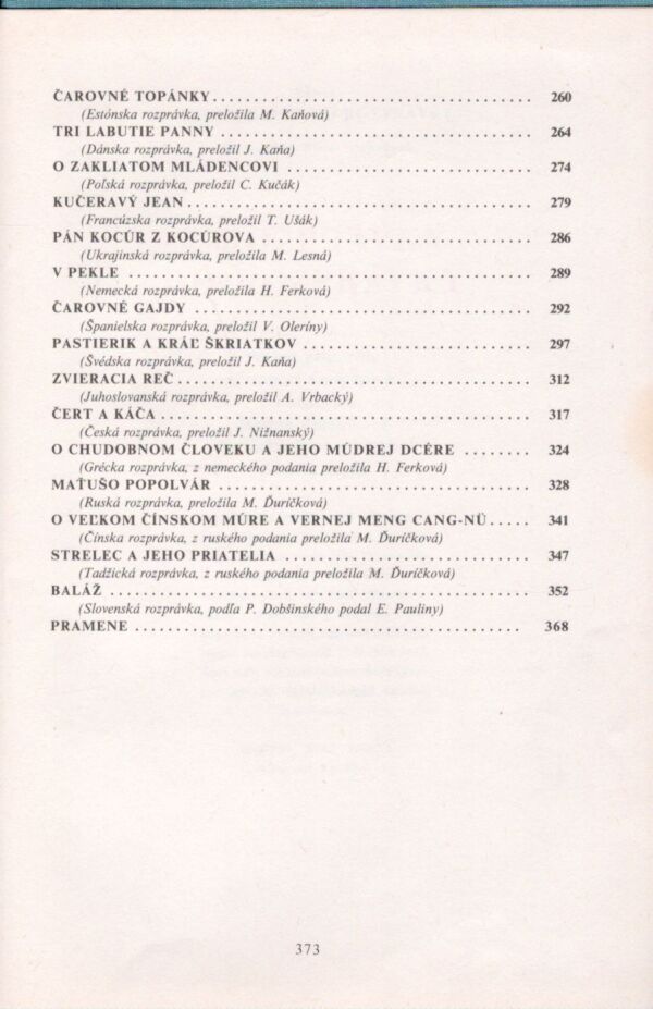 Z ROZPRÁVKY DO ROZPRÁVKY