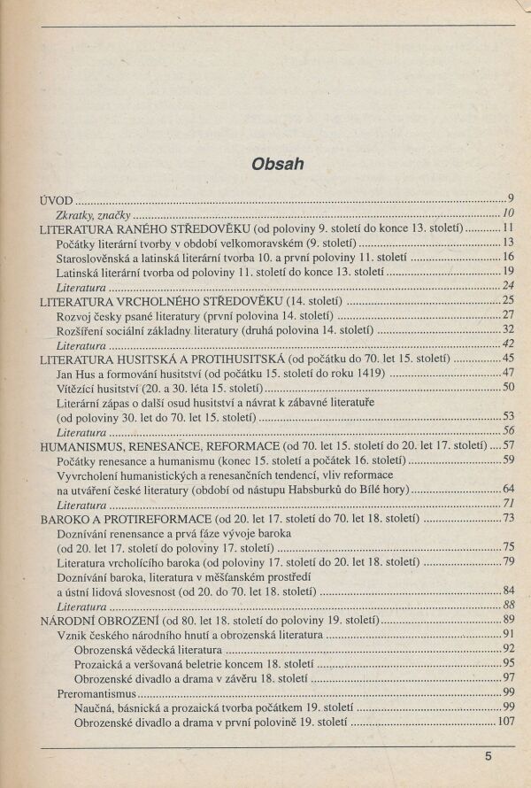 J. Galík a kol.: Panorama české literatury