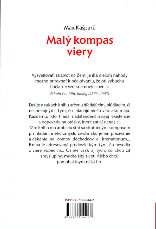 Max Kašparů: MALÝ KOMPAS VIERY