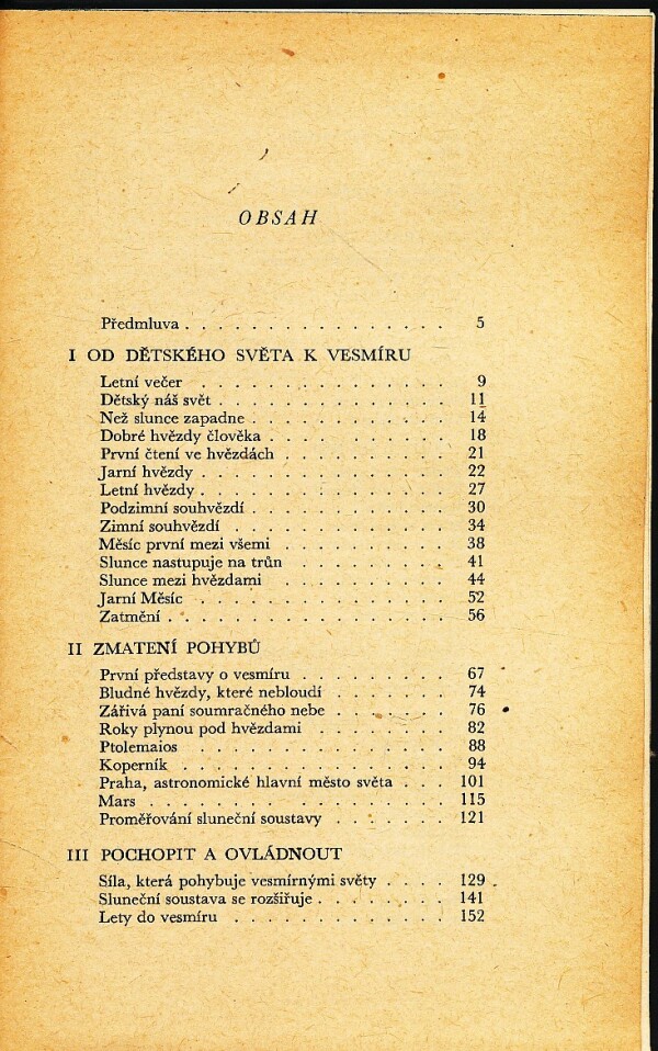 Miroslav Plavec: ČLOVĚK A HVĚZDY