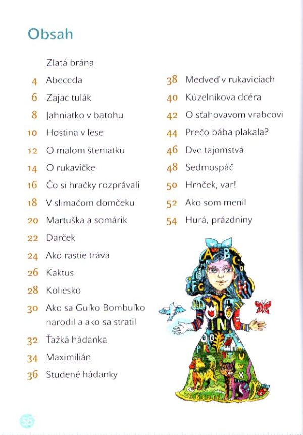 Mária Ďuríčková: ABECEDA ZLATÁ