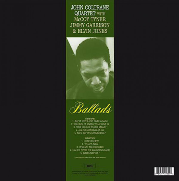 John Coltrane: BALLADS - LP