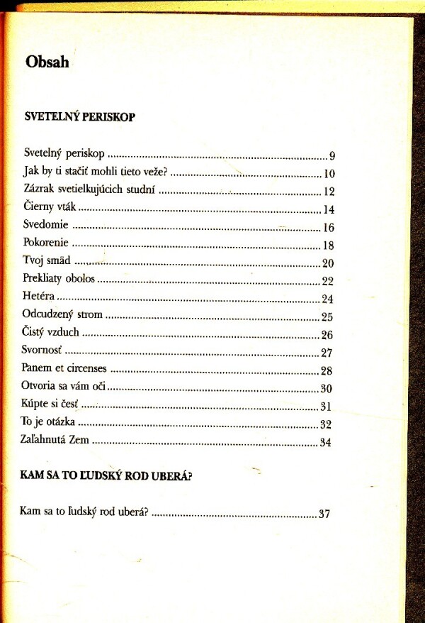 Svetloslav Veigl: SVETELNÝ PERISKOP