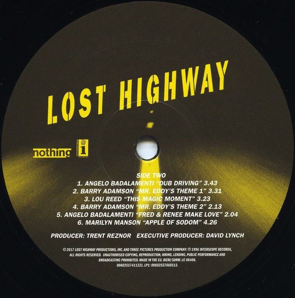LOST HIGHWAY - 2 LP