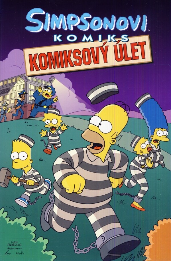 SIMPSONOVI - KOMIKSOVÝ ÚLET