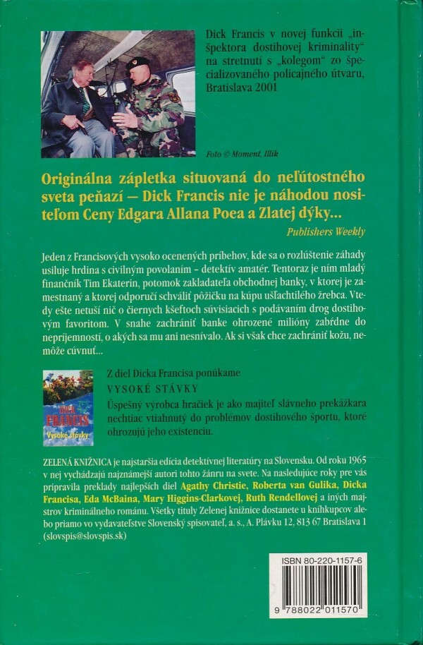 Dick Francis: BANKÁR