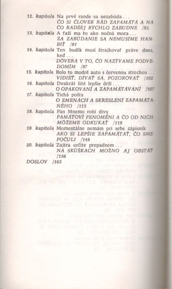 Wolfgang Zielke: AKO SI ZLEPŠIŤ PAMÄŤ