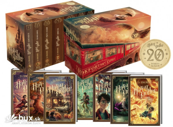 Joanne K. Rowlingová: HARRY POTTER BOX 1-7: 20. VÝROČIE VYDANIA