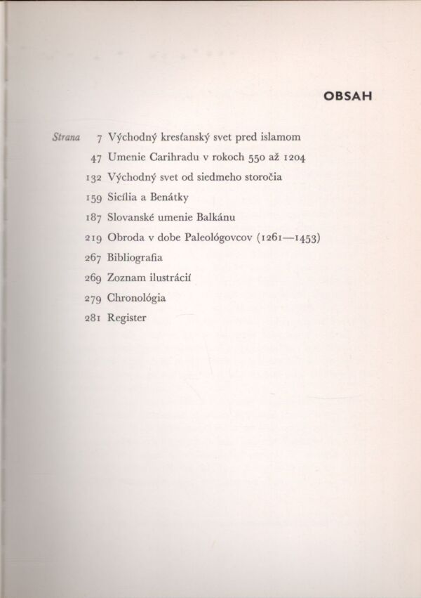 David Talbot Rice: BYZANTSKÉ UMENIE