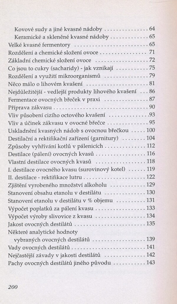 Jan Jílek, Jos A. Zentrich: PŘÍPRAVA OVOCNÝCH KVASŮ NA VÝROBU SLIVOVICE