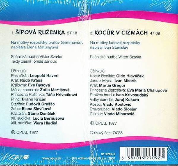 ŠÍPOVÁ RUŽENKA / KOCÚR V ČIŽMÁCH