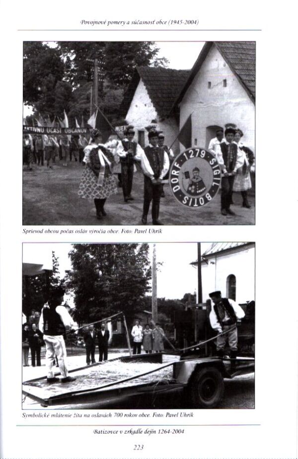 Marián Soják, kol: BATIZOVCE V ZRKADLE DEJÍN