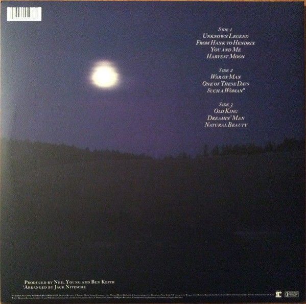 Neil Young: HARVEST MOON - 2 LP