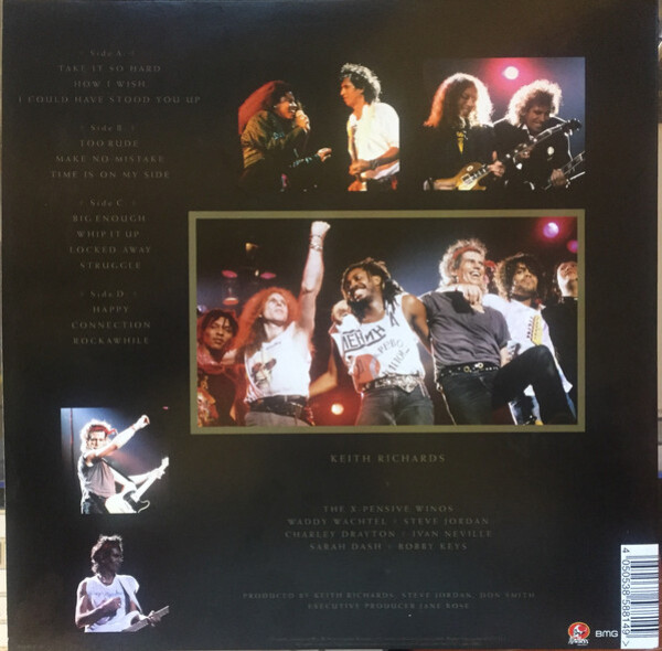 Keith Richard: LIVE AT THE HOLLYWOOD PALLADIUM DECEMBER 15, 1988 - 2 LP